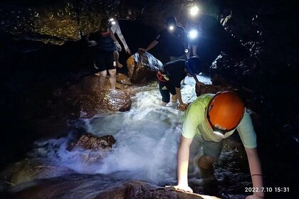 Yangshuo Water Moon Cave Exploration with Free Transport