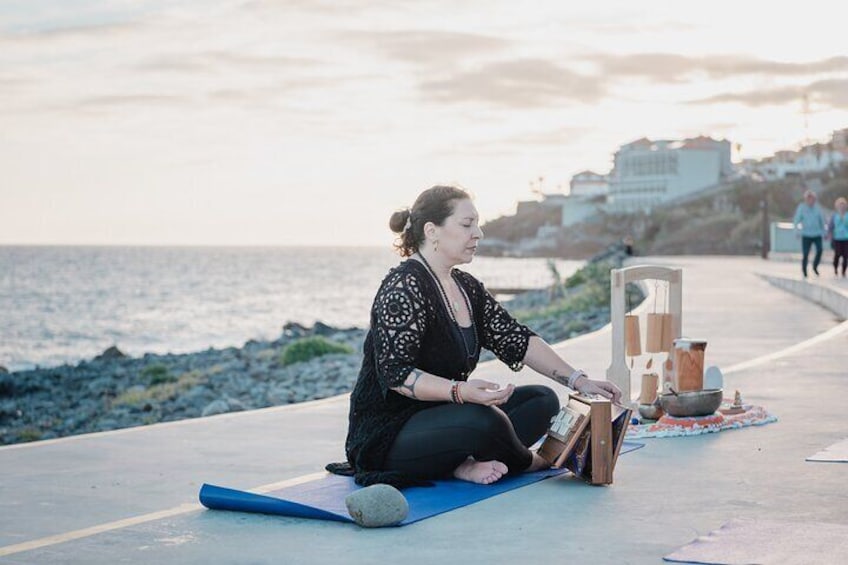 Yoga & Sound Bath by the Sea