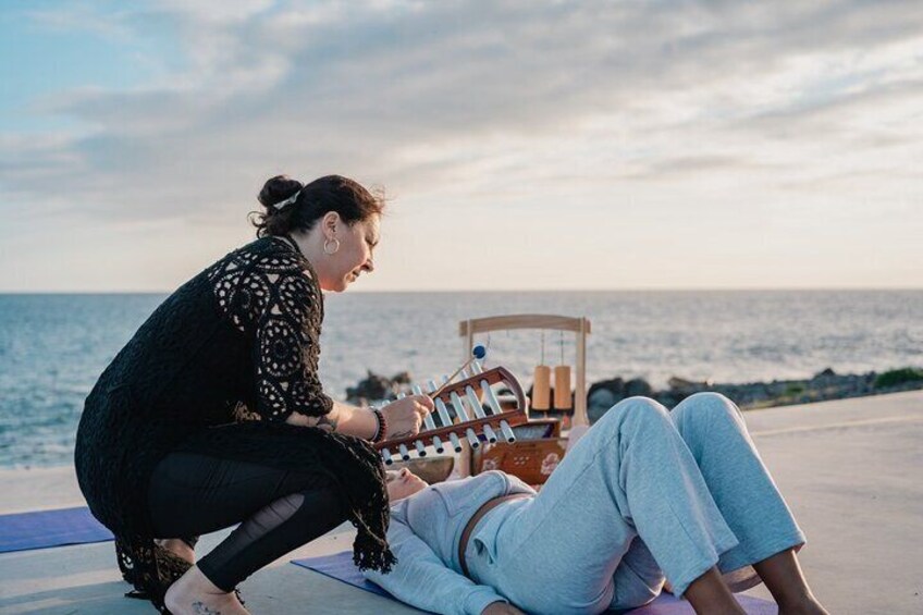 Yoga & Sound Bath by the Sea