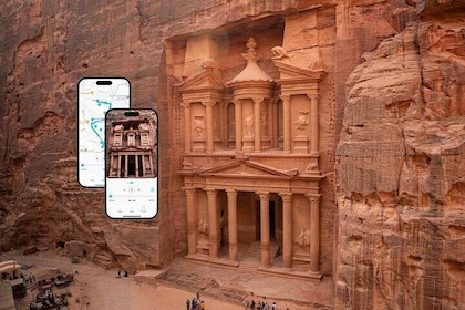 Self Guided Walking Tour of Petra Main Trail with Mobile App