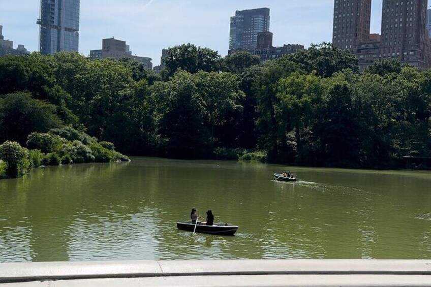 From the Bow Bridge in Central Park