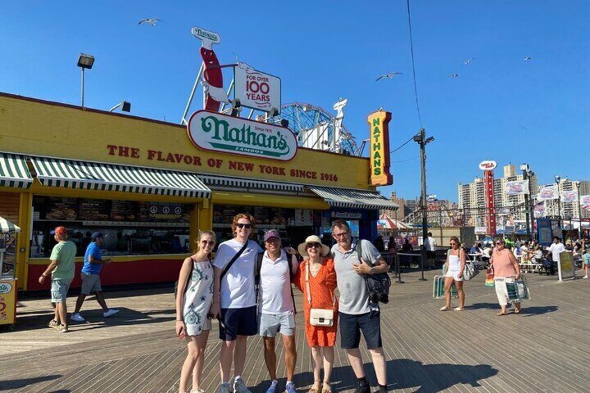 Nathan’s at Coney Island 