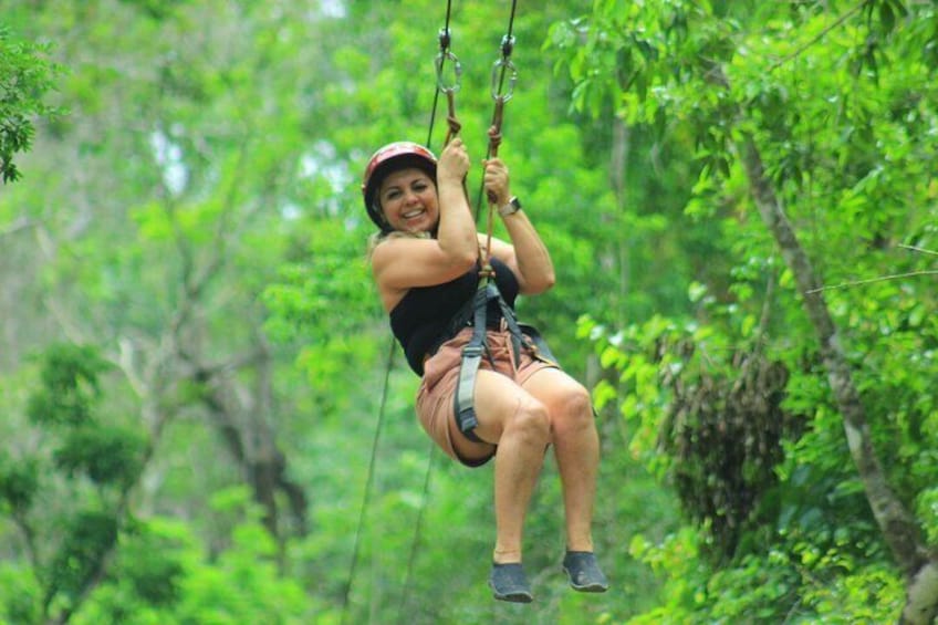 ATV Tour from Cancun and Puerto Morelos with Ziplines and Cenote.