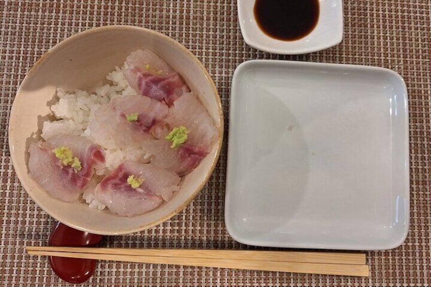 Sashimi Course with a Chef