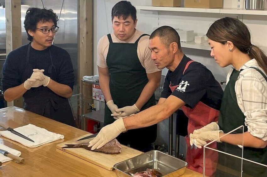 Sashimi Course with a Chef