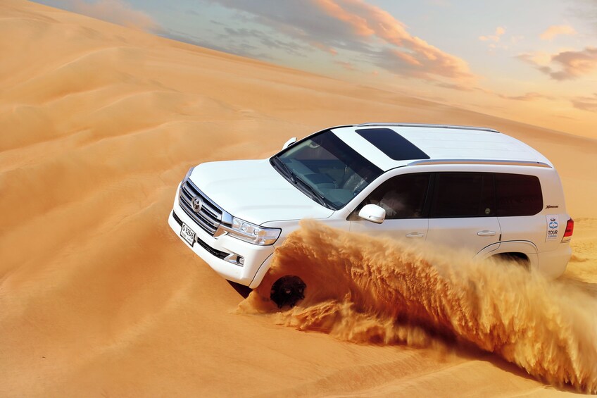 Dubai Desert Safari with 5-Star BBQ Buffet & Shows at Royal Fortress