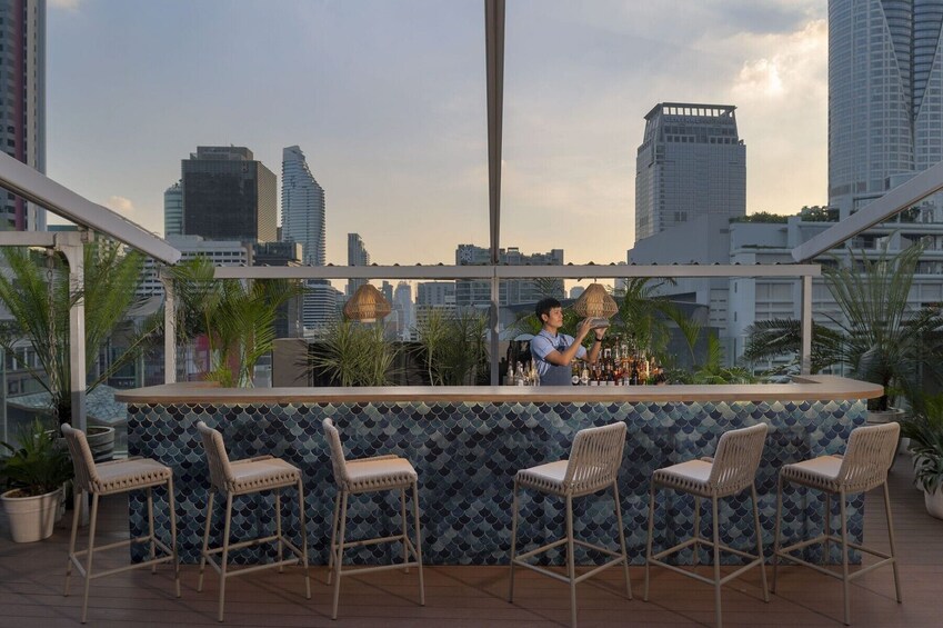 "View" Rooftop Bar and Restaurant Dining Package