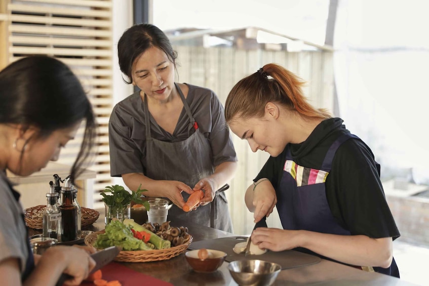 Picture 6 for Activity Korean Premium & Original Cooking Class Experience in Hanok