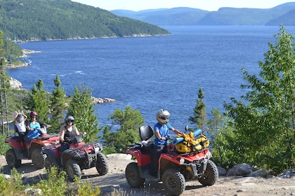 15 min. Tadoussac : Guided ATV tour excursion