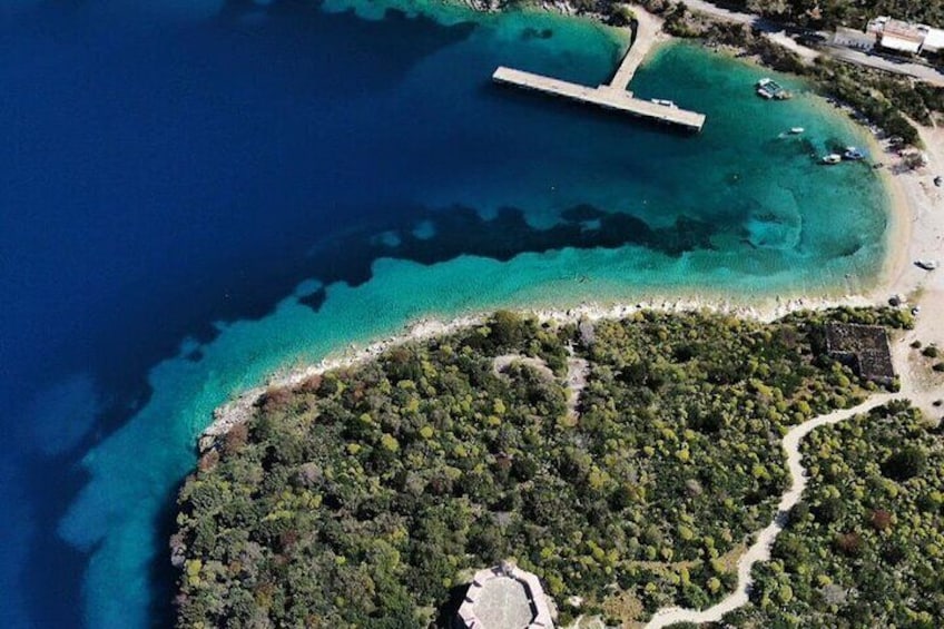 Blue Eye Guided Tour in Porto Palermo