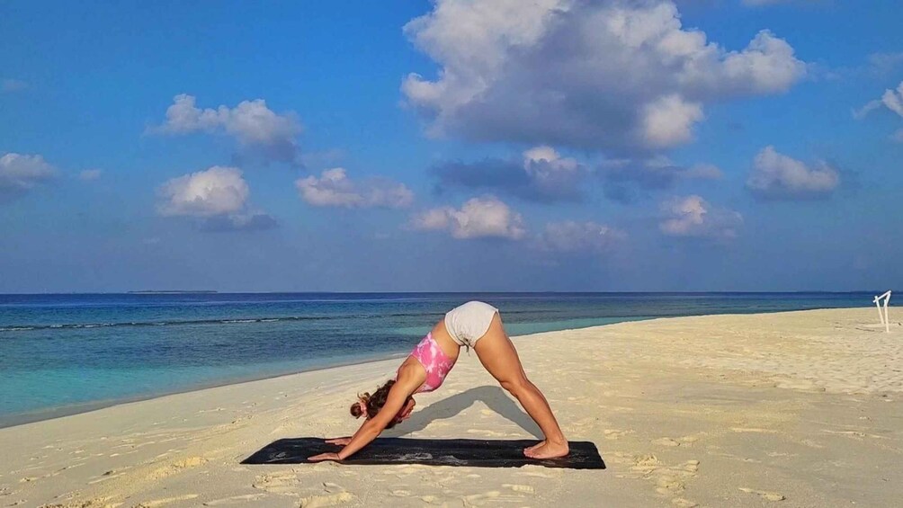 Yoga by the sea