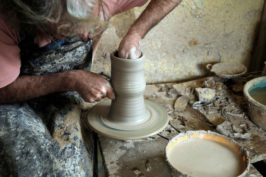 Picture 6 for Activity Crete: Raku Pottery Experience with Master Potter in Myrsini