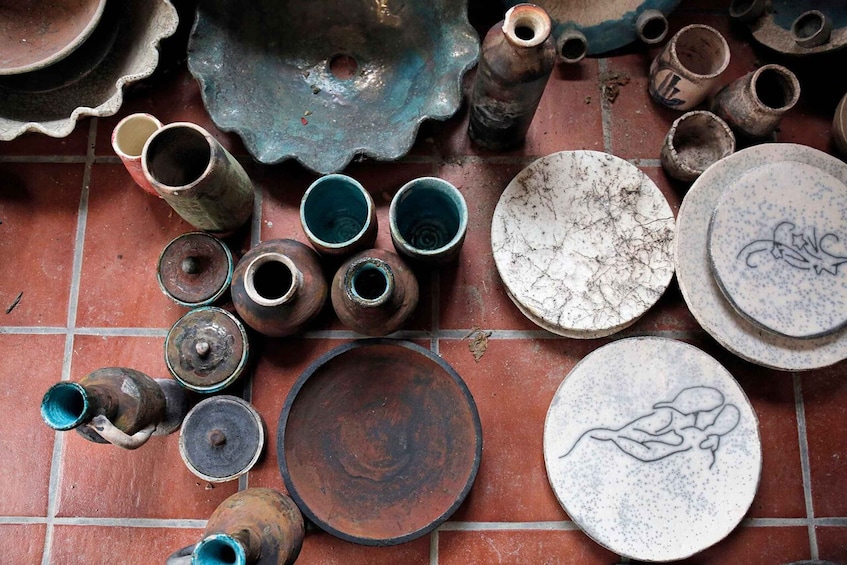 Picture 4 for Activity Crete: Raku Pottery Experience with Master Potter in Myrsini