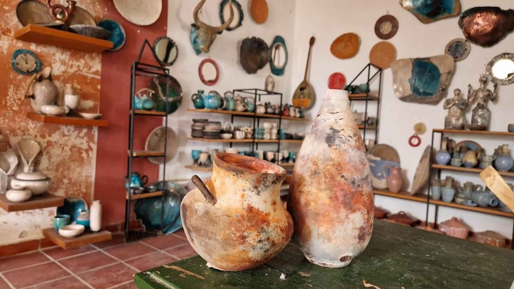 Picture 2 for Activity Crete: Raku Pottery Experience with Master Potter in Myrsini