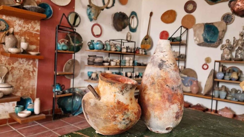 Picture 2 for Activity Crete: Raku Pottery Experience with Master Potter in Myrsini