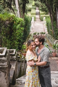 Villa d'Este Magic, Enchanting Photoshoot in Tivoli