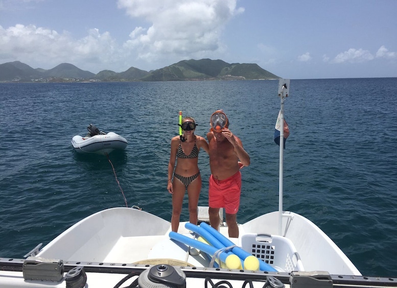 Picture 5 for Activity St Maarten: Lunch and Sailing to Tintamarre and Little Bay