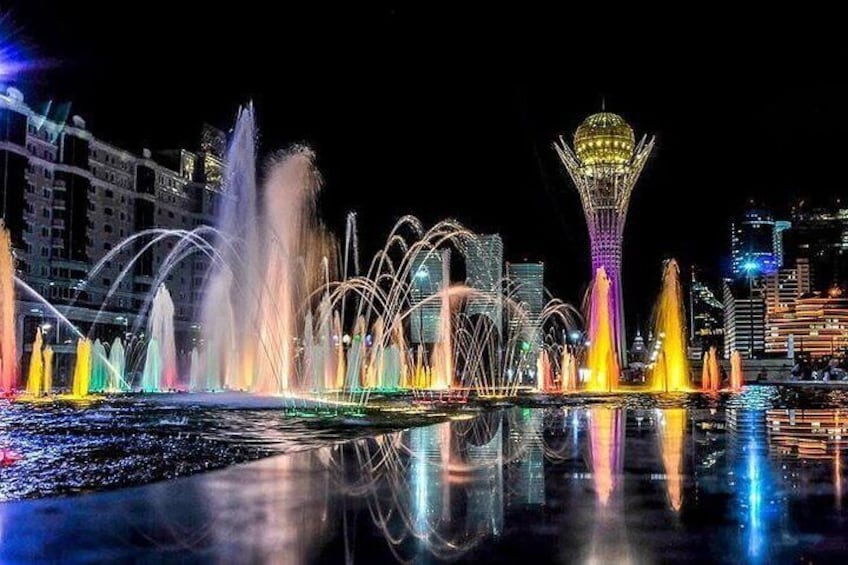 Guided Night Time Tour in Astana