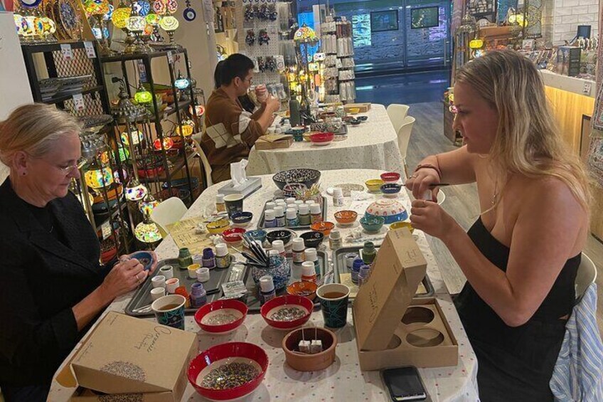 Ceramic Painting Private Classes in Orange County