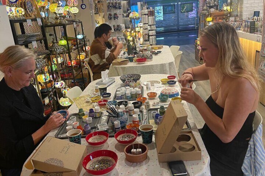 Ceramic Painting Private Classes in Orange County