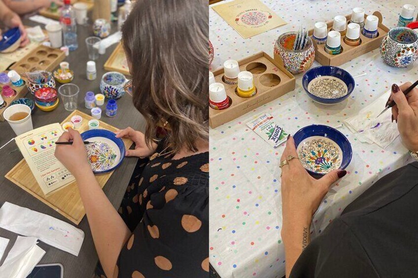 Ceramic Painting Private Classes in Orange County