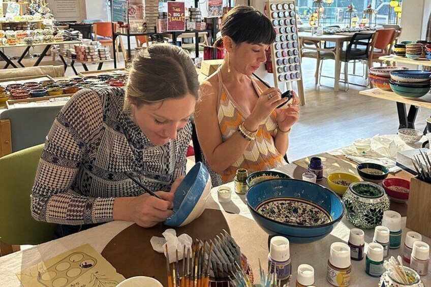 Ceramic Painting Private Classes in Orange County