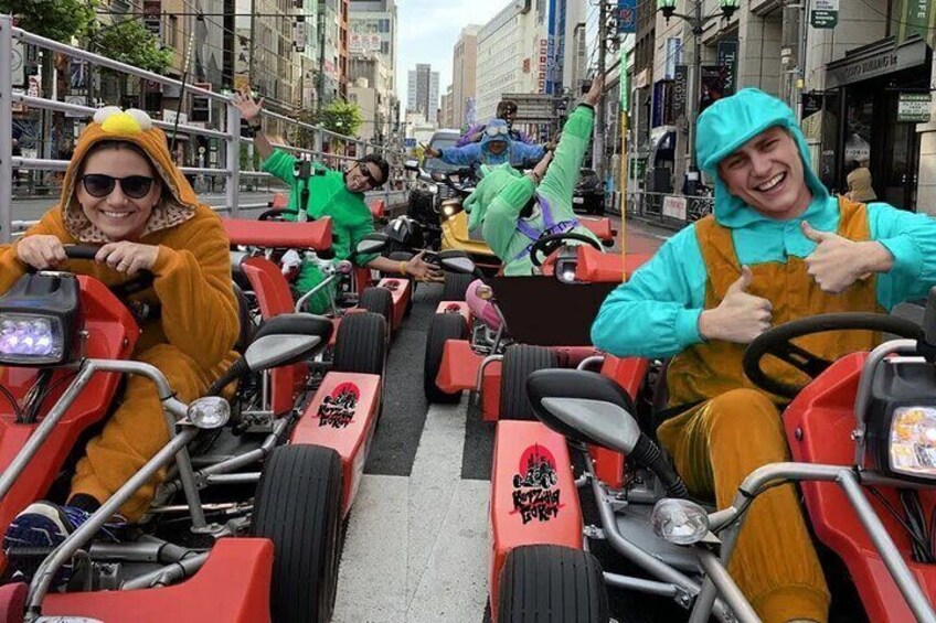 Go Karting Tokyo Bay Route | 9 Top Destinations in 120 Minutes