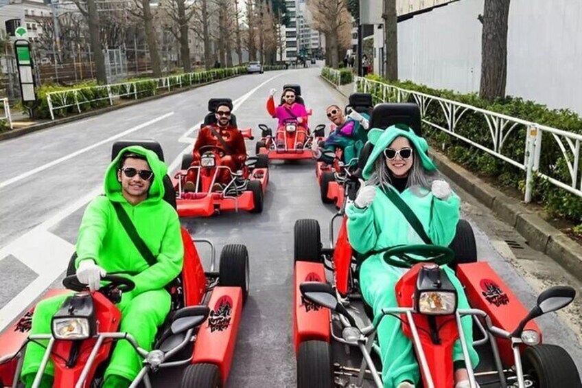 Go Karting Tokyo Bay Route | 9 Top Destinations in 120 Minutes