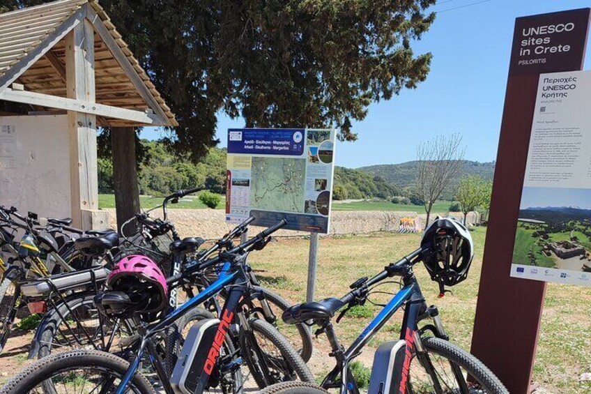 Rethymno Ebike Tour to Arkadi Monastery