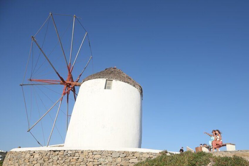 Photo Shoot at Wind Mills in Mykonos