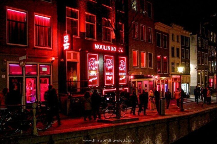 Red Light District Primetime Private Tour for 18+ Only 