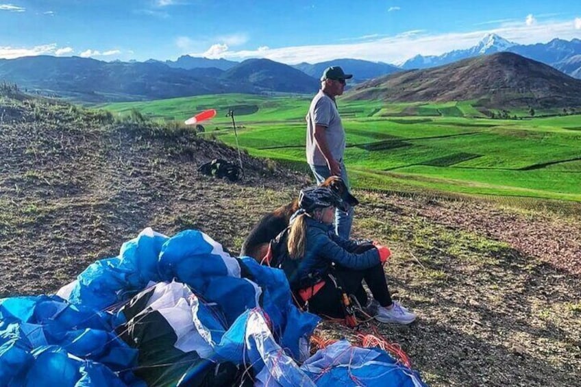 Paragliding in the Sacred Valley of the Incas From Cusco