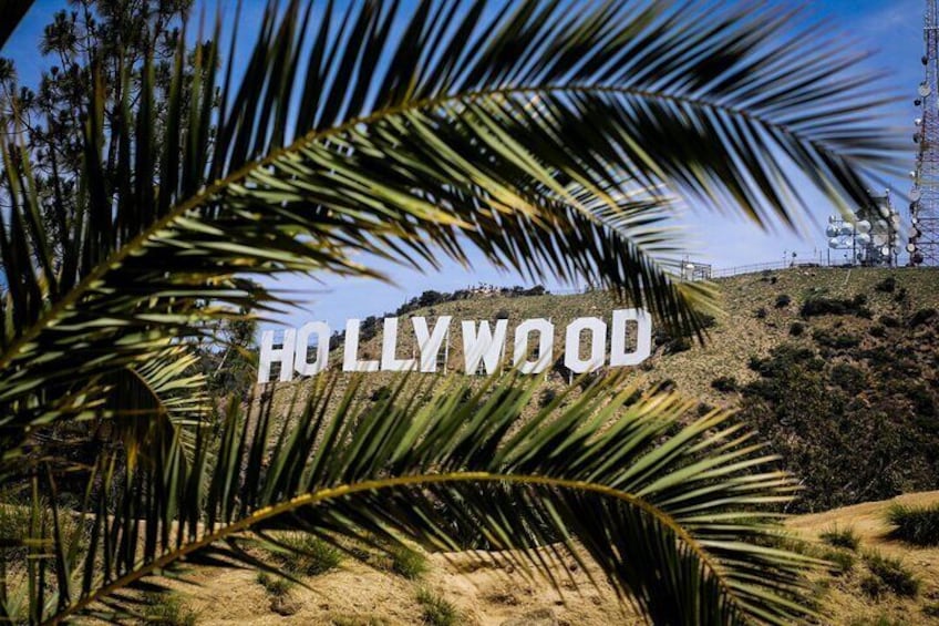 The legendary Hollywood Sign at Los Angeles