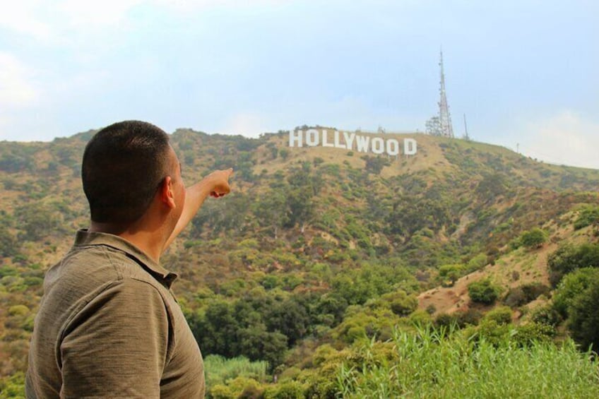 One of our local guides for Hollywood Sign Tour