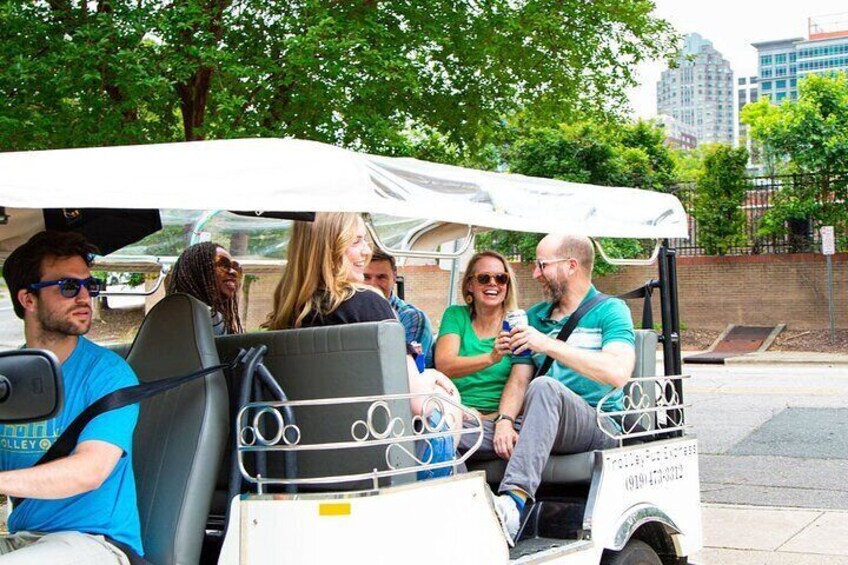 Electric Tuk Tuk Tour of Downtown Raleigh