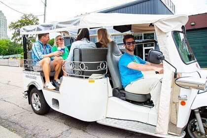 Electric Tuk Tuk Tour of City centre Raleigh