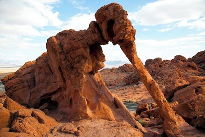 Lille gruppe Valley of Fire halvdags vandretur fra Las Vegas