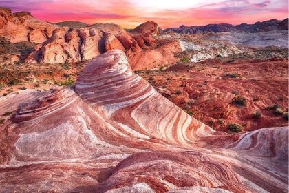 Lille gruppe Valley of Fire halvdags vandretur fra Las Vegas