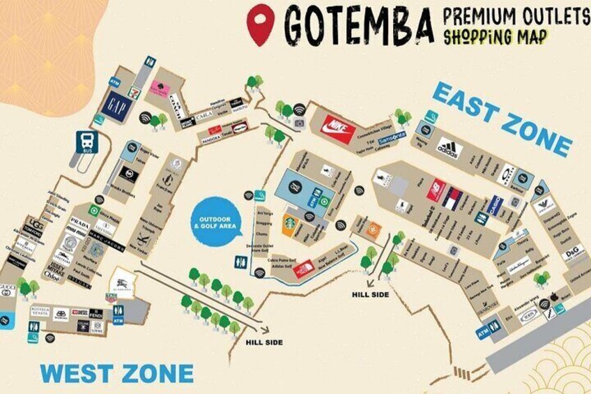 Gotemba Japan - Premium Outlets Shopping Tour