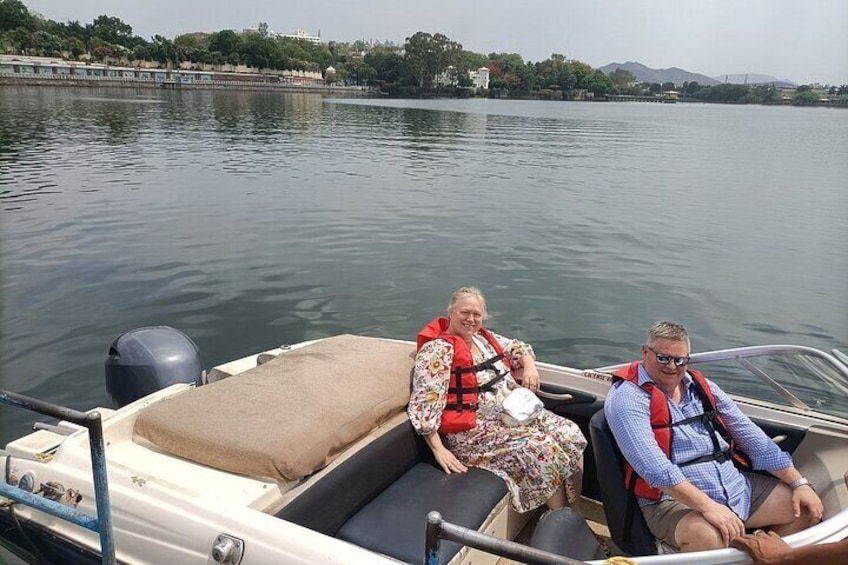 Boat Ride at lake Pichola