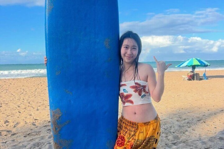 Surfing Lesson, Rincon PR