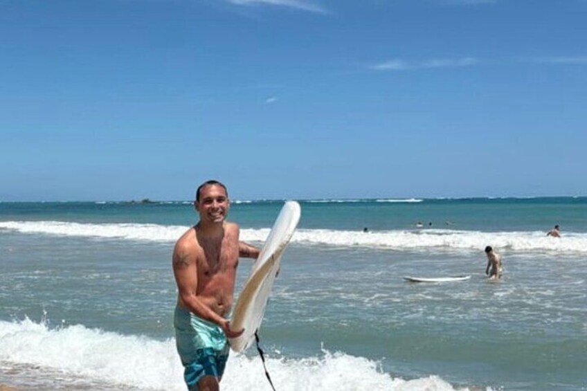 Surfing Lesson, Rincon PR