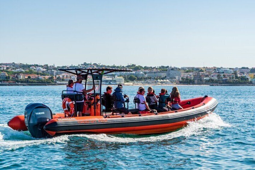 Boat tour: charming Cascais Coast to Lisbon lighthouse