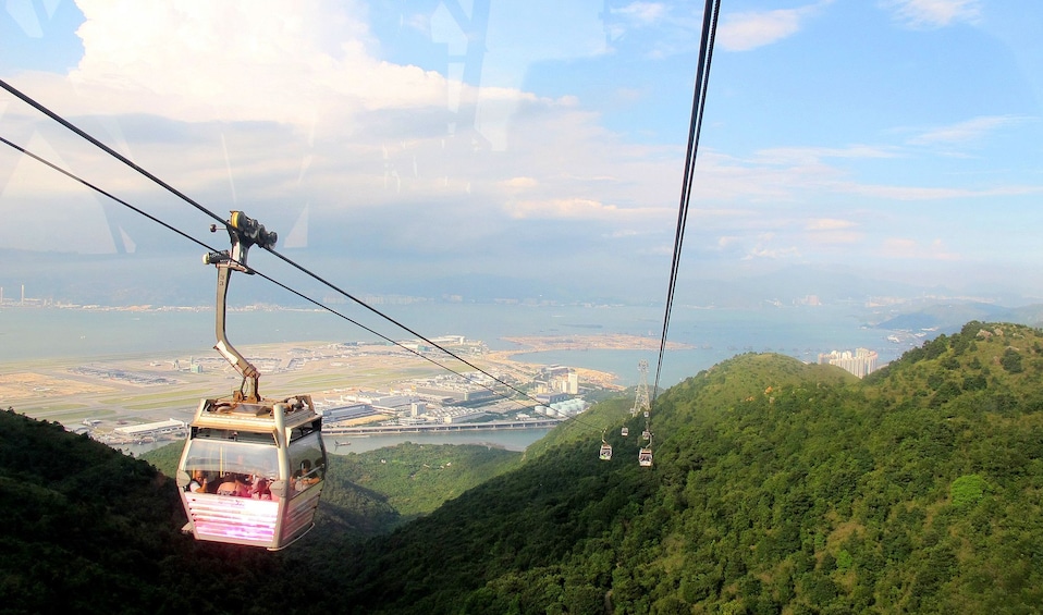 Show item 5 of 10. Ngong Ping Cable Car on Lantau Island