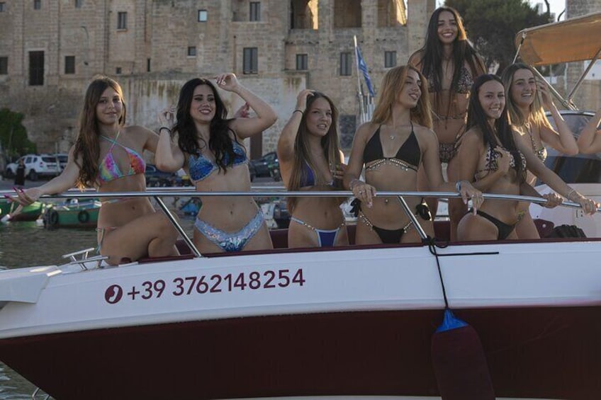 Private Boat Tour in Polignano a Mare 3 hours