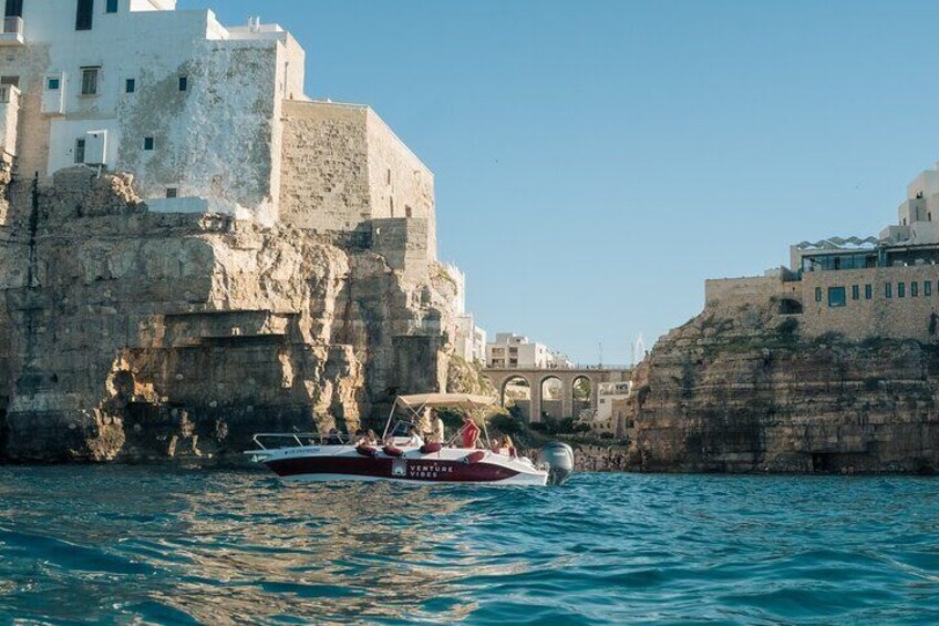 Private Boat Tour in Polignano a Mare 3 hours