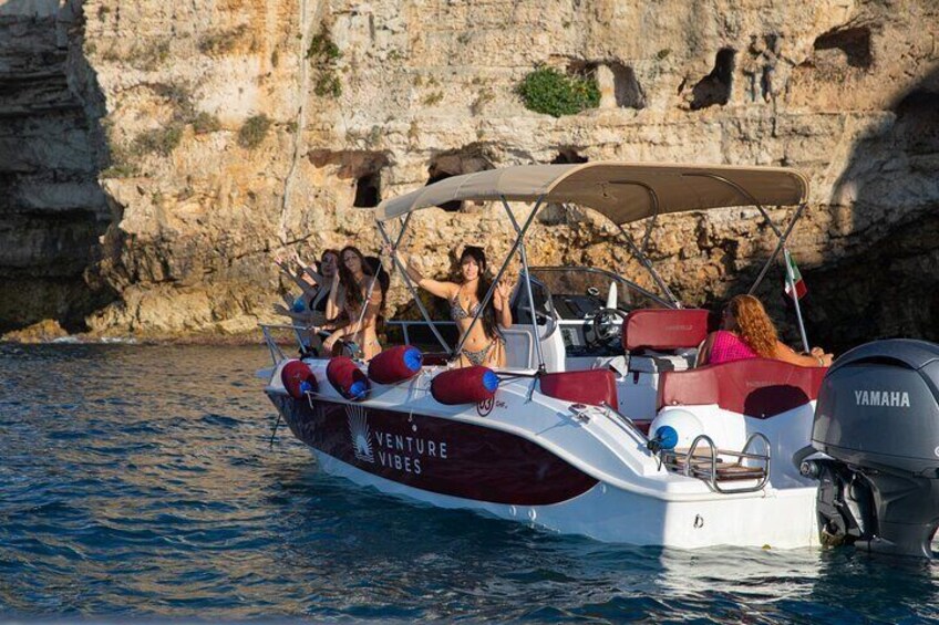 Private Boat Tour in Polignano a Mare 3 hours