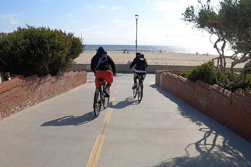 E Bike Guided Tour in Lawndale California