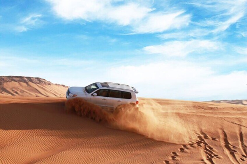 Red dune bashing