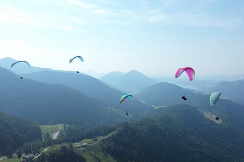 Tandem paragliding Salzkammergut
